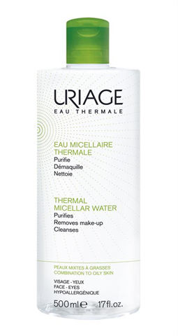 урьяж вода мицеллярная для жирной и комбинированной кожи 500 мл фото