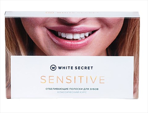 вайт сикрет сенситив полоски отбеливающие n28 шт (14 саше) фото