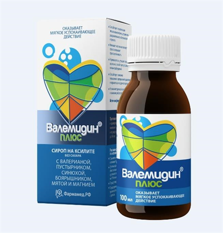 валемидин плюс сироп 100мл фото