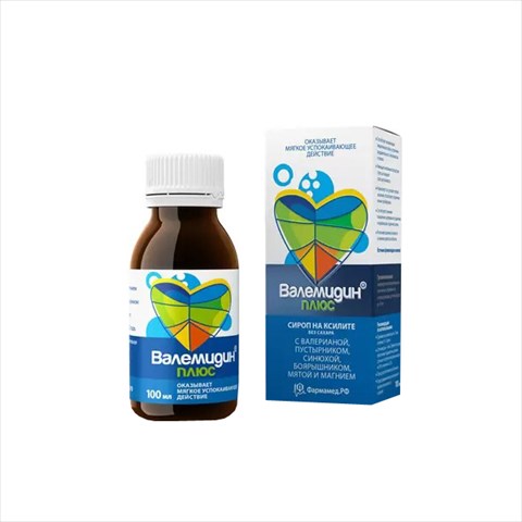 валемидин плюс сироп 100мл б/сахара фото
