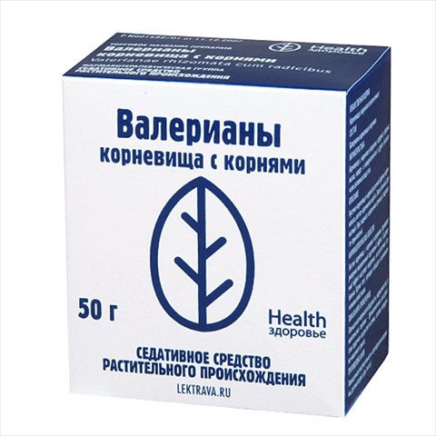 валериана корневища с корнями 50г фото