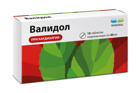 валидол-renewal таб подъязычн 60мг n16 фото
