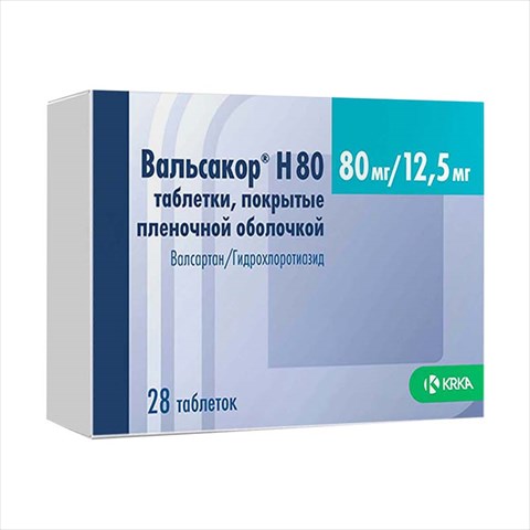 вальсакор h 80 таб ппо 80мг плюс 12,5мг n28 фото
