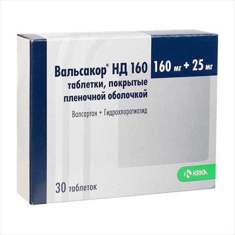 вальсакор hд 160 таб ппо 160мг плюс 25мг n30 фото