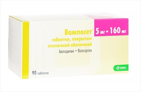 вамлосет таб ппо 10мг плюс 160мг n90 фото
