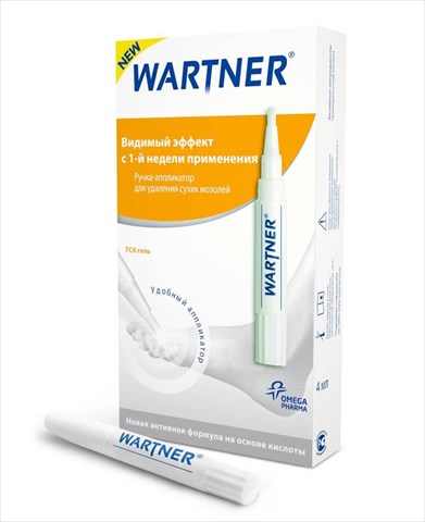вартнер для удаления сухих мозолей ручка-аппликатор 4 мл фото