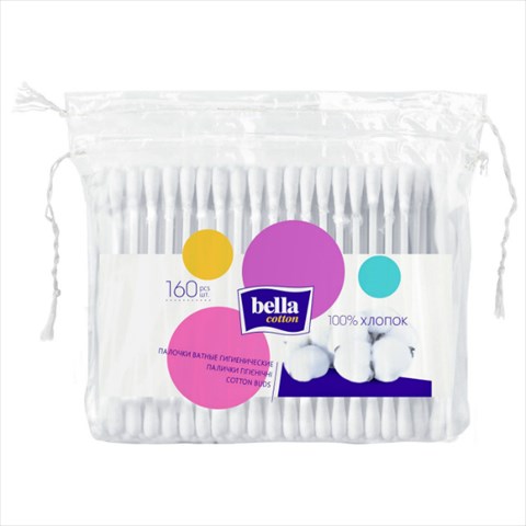 белла коттон ватн палочки уп полиэт n160 фото