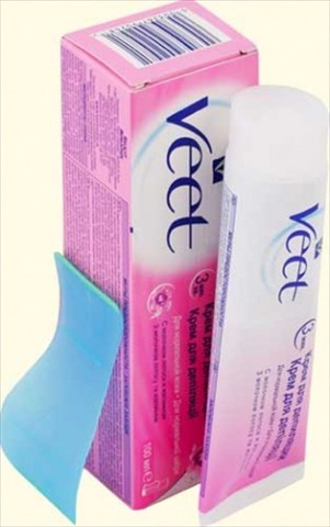veet крем 100мл для депиляции для нор кожи фото