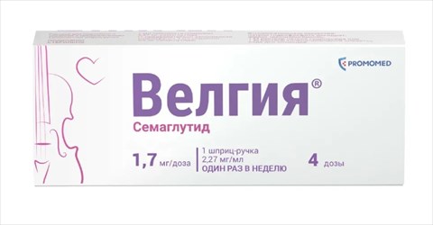 велгия р-р для п/к введ 1,7мг/доз шпр-ручка 3мл n1 плюс иглы n5шт фото