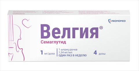 велгия р-р для п/к введ 1мг/доз шпр-ручка 3мл n1 плюс иглы n5шт фото