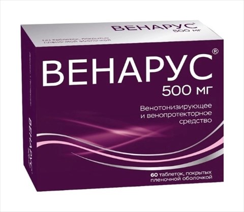 венарус таб ппо 500мг n60 фото