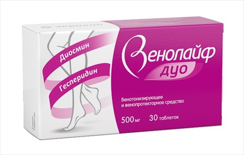 венолайф дуо таб ппо 500мг n30 фото