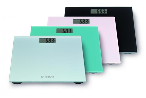 омрон весы напольные hn289 серые (hn-289-esl) фото