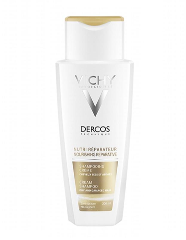 виши деркос шампунь-крем питательно-восстанавливающий 200 мл фото