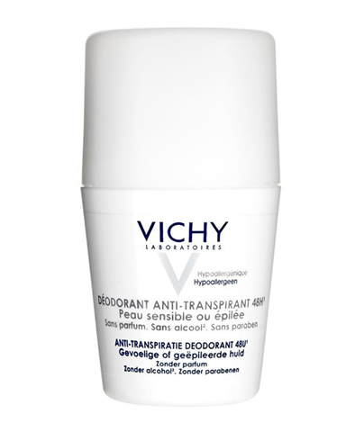 виши дезодорант 48 часов для чувствительной кожи 50 мл фото
