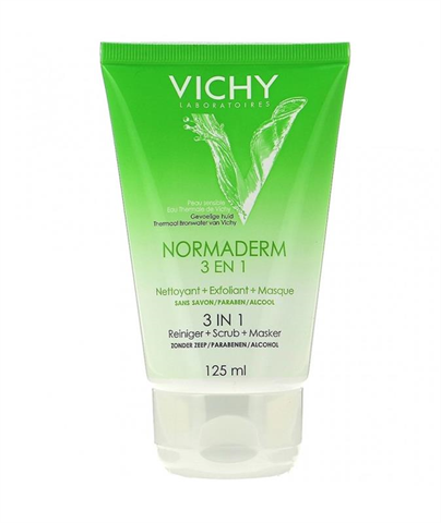 виши нормадерм три-актив 3в1 глубокое очищение 125 мл фото