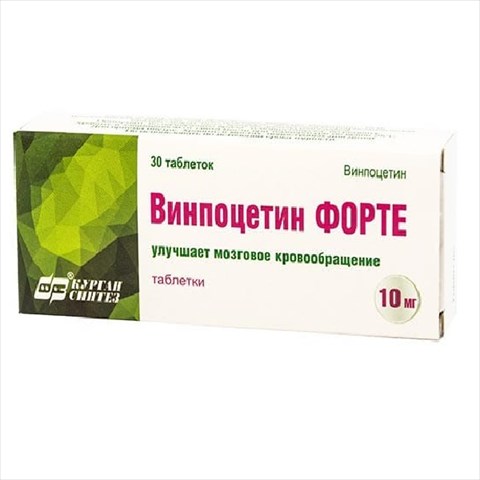винпоцетин форте таб 10мг n30 фото