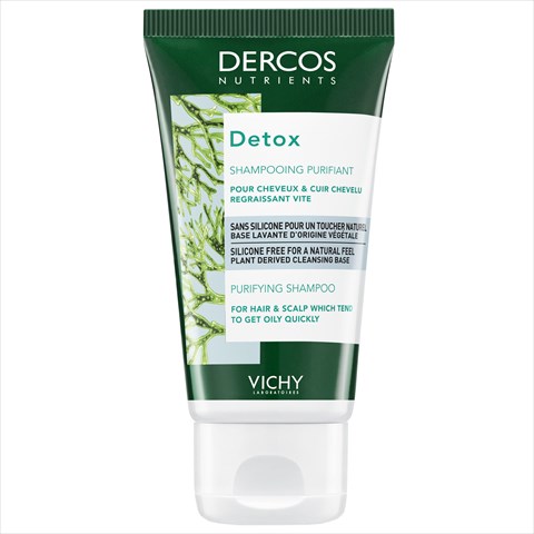 виши деркос нутриенс шампунь-детокс 50мл глубоко очищ фото