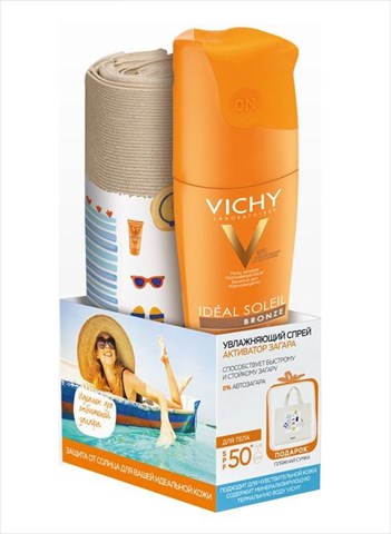 виши капиталь солей спрей для тела spf50 плюс 200 мл плюс сумка пляжная фото