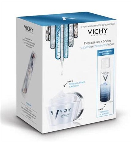 виши лифтактив набор супрем норм/комб плюс термальная вода 50 мл фото