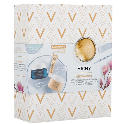 виши неовадиол н набор крем компенс ночь 50мл плюс крем фитоскульпт 50мл плюс крем для глаз и губ 15мл фото