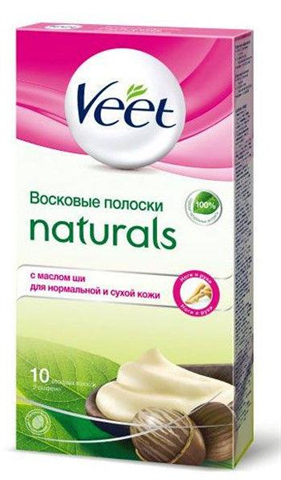 вит натурал полоски воск для депиляции n10 масло ши фото