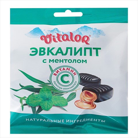 виталор карамель леденц 60г вит с и эвкалипт фото