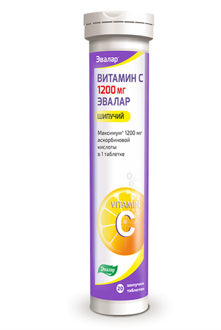 витамин с эвалар таб шип 1200мг n20 фото