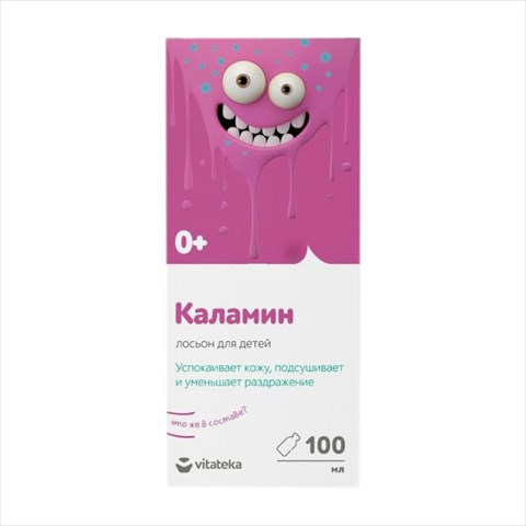 витатека каламин лосьон детский косметический 100мл n1 фото