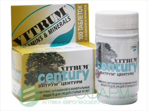 витрум центури n100 табл фото
