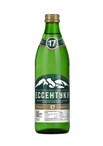 вода лечебная ессентуки n17 0,45л стекло фото