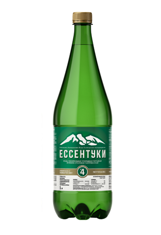 вода лечебно-столовая ессентуки n4 газ бут пэт 1л фото