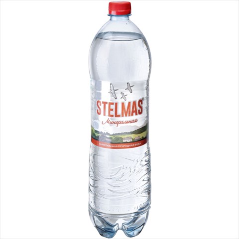 вода стелмас минерал бут пэт 1,5л газ питьевая фото