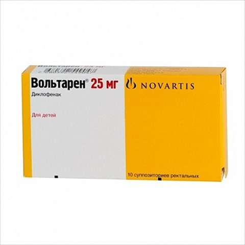 вольтарен суппозитории 25 мг n10 фото