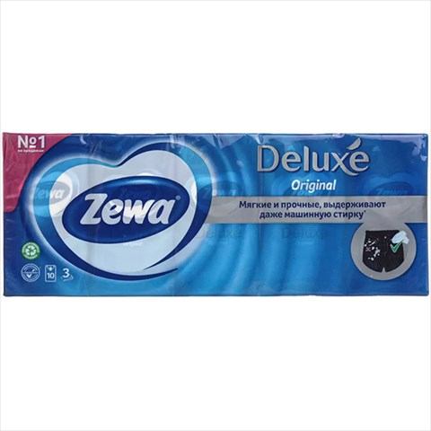 зева делюкс платки носовые 10шт n10 фото