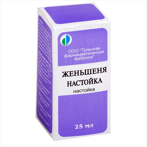 женьшеня настойка фл 25мл фото