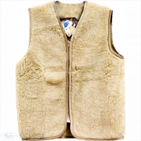 жилет из овечьей шерсти арт 330 р 44 фото