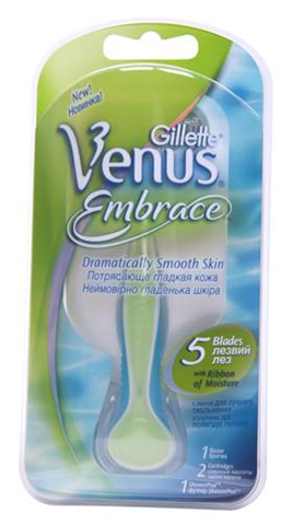 жиллет станок venus embrace + кассеты №2 фото