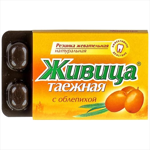 живица таежная резинка жев n5 облепиха фото