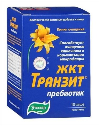 жкт транзит, пребиотик саше 2 7г n10 фото