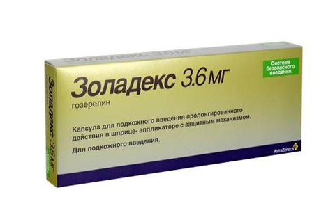 золадекс 3,6 мг n1 капсула для подкожного введения в шприце фото