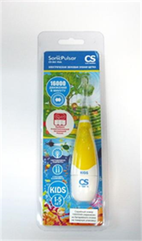 зубная щетка cs medical cs-561 kids 1-5 лет электрическая звуковая фото