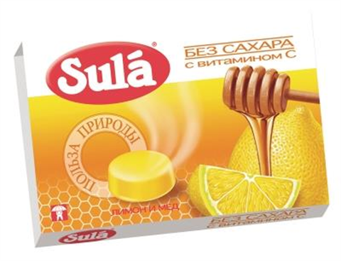 зула леденцы мед и лимон 18 г блистер фото