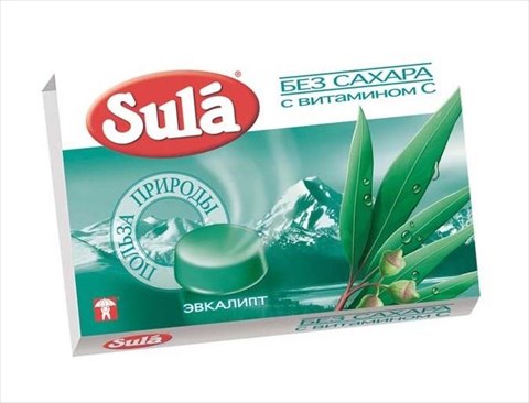 зула леденцы эвкалипт 18 г блистер фото