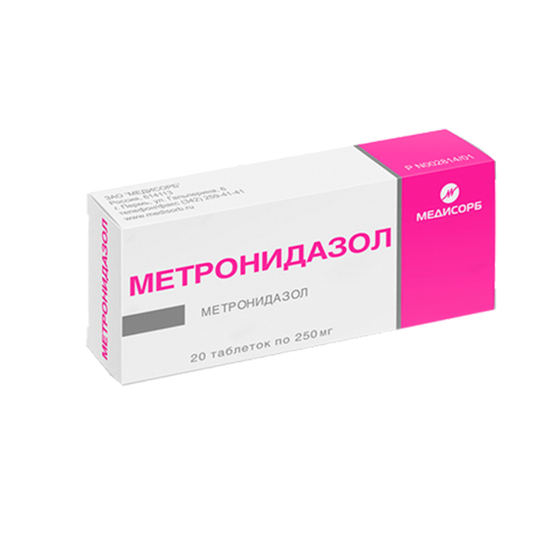Метронидазол-медисорб таб 250мг N20 цена 36 руб ,  .