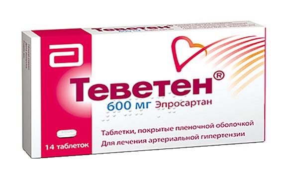 Теветен 600 мг n14 табл цена 1423 руб ,  Теветен 600 мг .