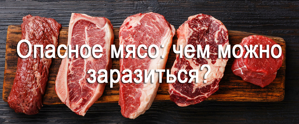 опасное мясо: чем можно заразиться?